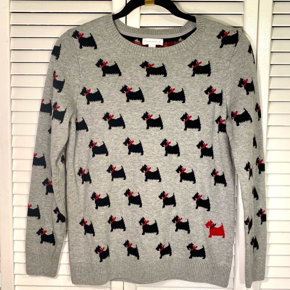 Charter Club Scottie Dog Novelty Sweater - Picture 11 of 13
